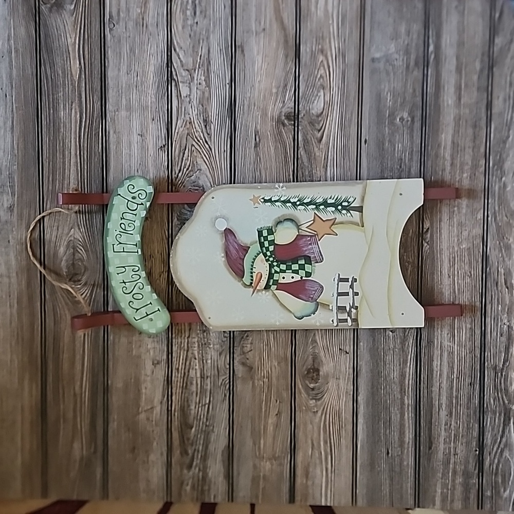 Sled Decor Wall or Door Hanging